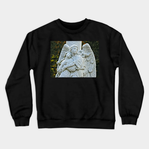 Winged Angel Crewneck Sweatshirt by kchase